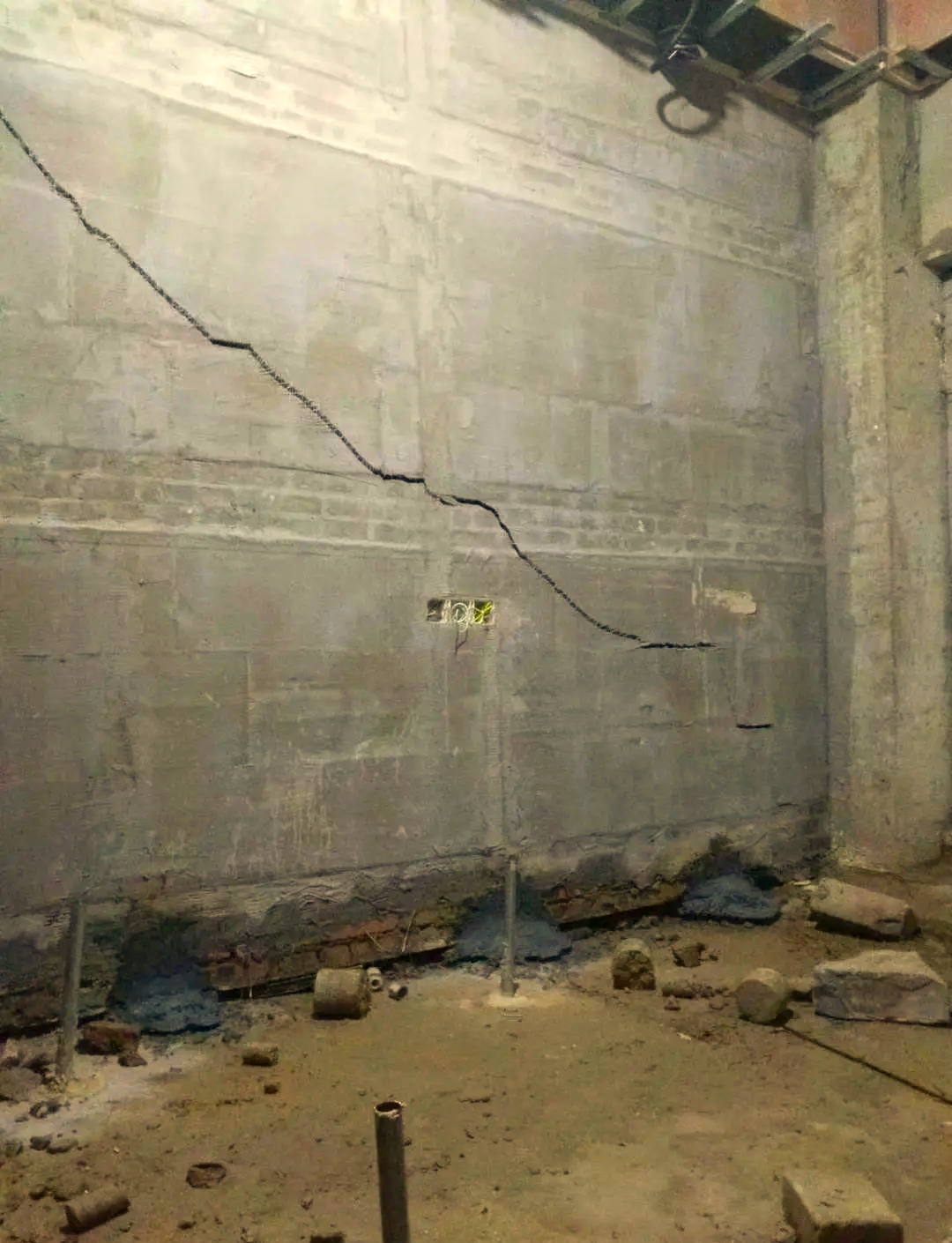 阜阳颍州区房屋下沉加固